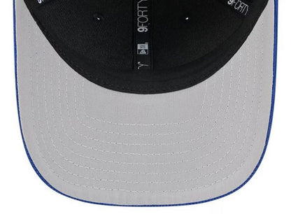 New Era 9FORTY M-Crown MLB Toronto Blue Jays City Connect Batting Practice Two Tone Adjustable Snapback Hat - Black/Blue