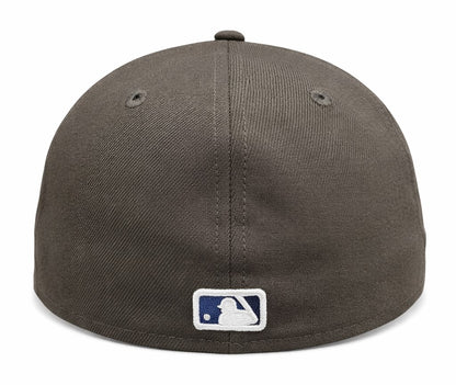 New Era 59FIFTY MLB Toronto Blue Jays 50th Anniversary Side Patch Custom Collection Fitted Hat - Brown