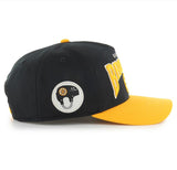 47 NHL Boston Bruins Hard Hat Arch Hitch Snapback - Black/Yellow