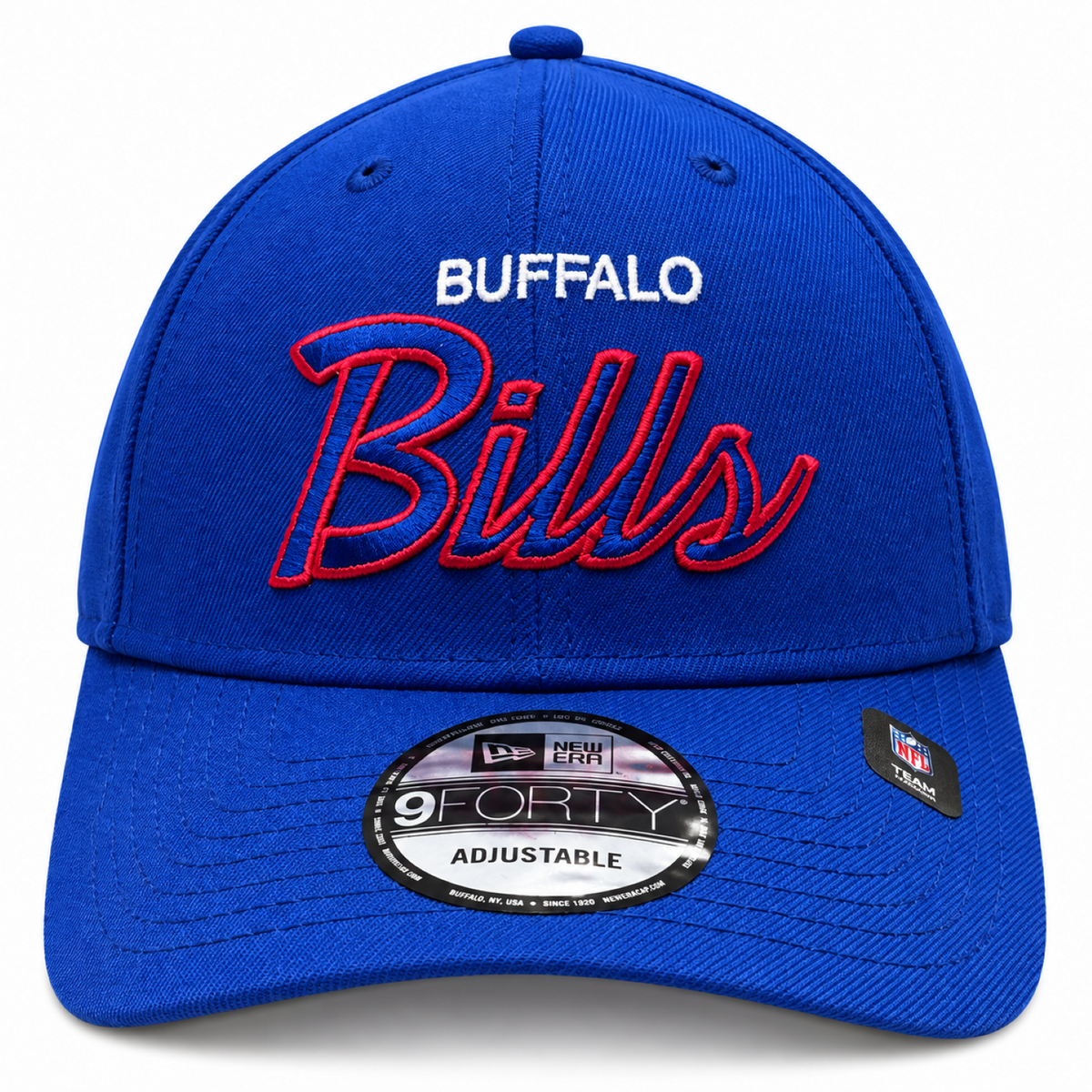 New Era 9FORTY NFL Core Script Team Adjustable Snapback Hat