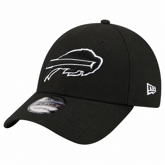 New Era 9FORTY NFL Core Team Adjustable Snapback Hat - Black/White
