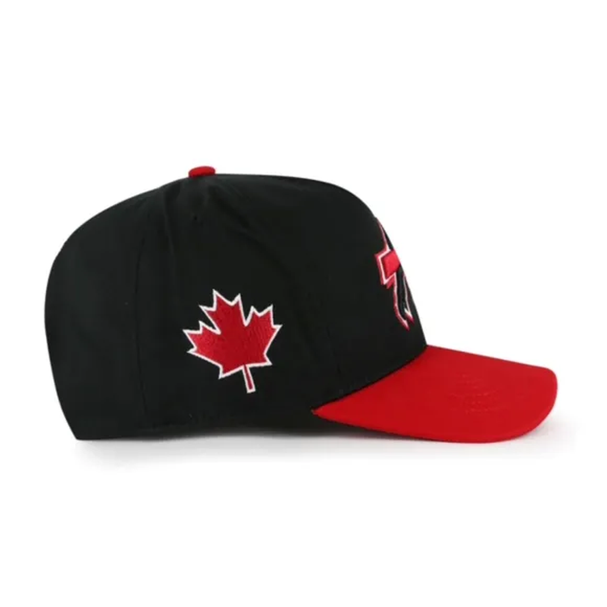 ’47 NFL Buffalo Bills Canada Pride Sure Shot Hitch RF Adjustable Hat - Black/Red