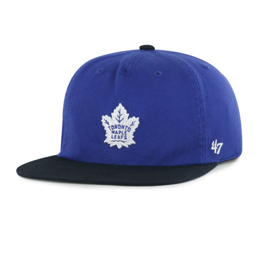 '47 Captain NHL Toronto Maple Leafs Burnside Adjustable Snapback Cap - Blue