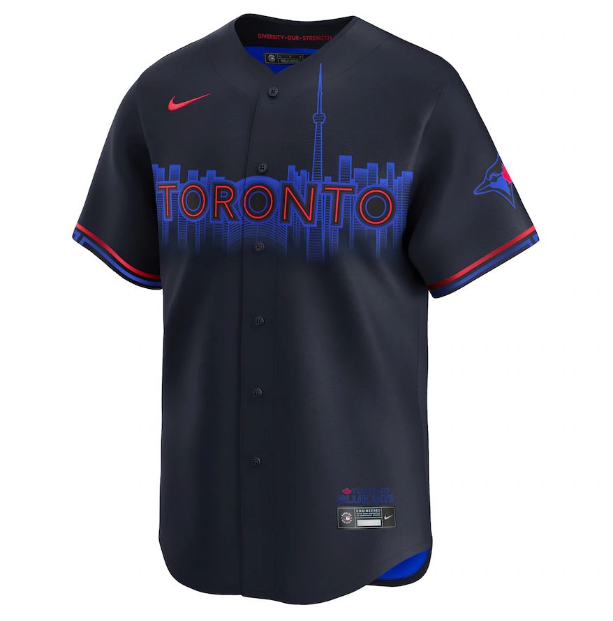 Men's MLB Toronto Blue Jays Nike 2024 City Connect Limited Jersey - Blank