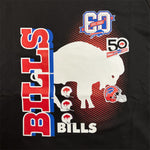 Men's Mitchell & Ness NFL Buffalo Bills 50th Season 1960-2009 Tee - Black
