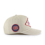 '47 NHL Montreal Canadiens Cairn Hitch RF Adjustable Snapback Hat - Beige