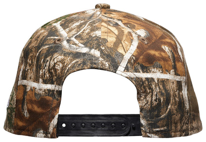 New Era 9FORTY A-Frame MLB New York Yankees Real Tree Adjustable Snapback Hat - Camo