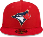 New Era Toronto Blue Jays 59Fifty Fourth of July Fitted Hat - Red