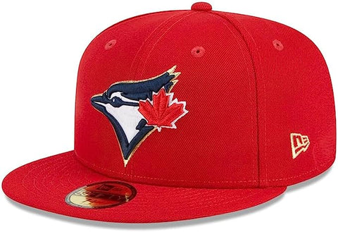 New Era Toronto Blue Jays 59Fifty Fourth of July Fitted Hat - Red – The  Sports Collection