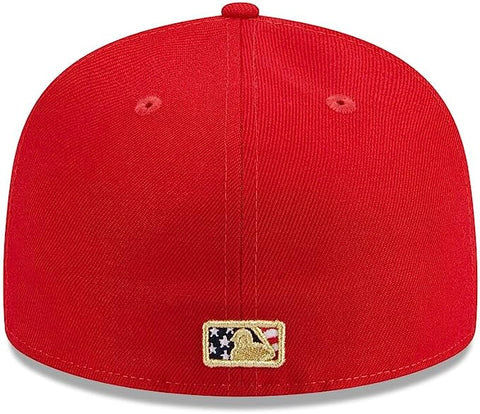 New Era Toronto Blue Jays 59Fifty Fourth of July Fitted Hat - Red