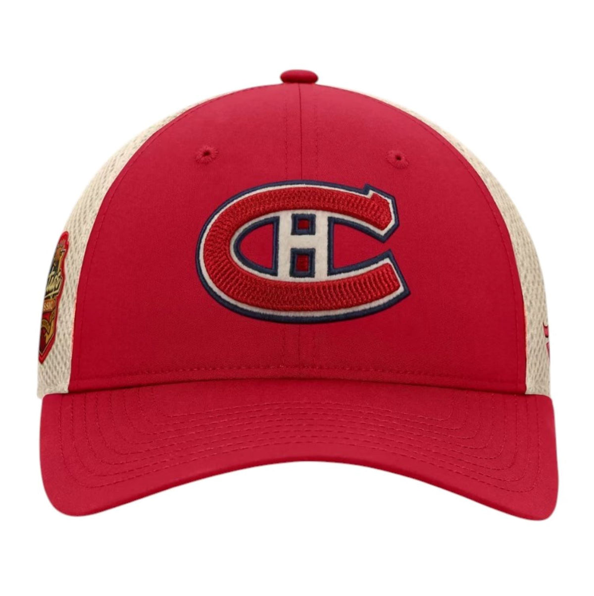 Fanatics NHL Montreal Canadiens 2026 Authentic Pro Heritage Classic Meshback Adjustable Snapback Hat - Red