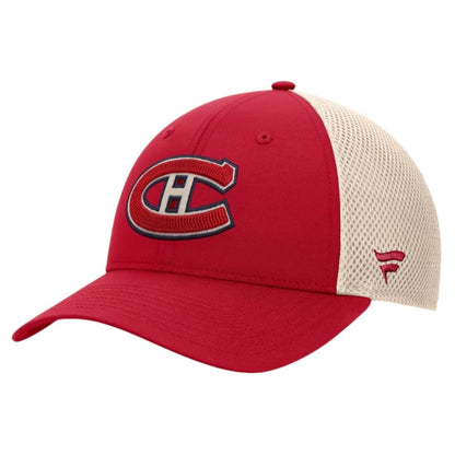 Fanatics NHL Montreal Canadiens 2026 Authentic Pro Heritage Classic Meshback Adjustable Snapback Hat - Red