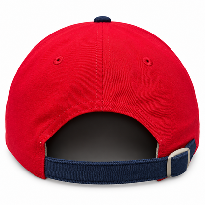 Fanatics NHL Montreal Canadiens 2026 Authentic Pro Heritage Classic Two Tone Adjustable Hat - Red/Navy