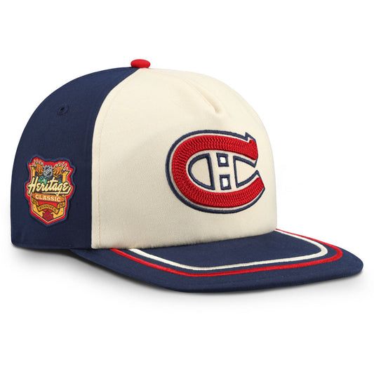 Fanatics NHL Montreal Canadiens 2026 Authentic Pro Heritage Classic Twill Adjustable Hat - Navy/White Search this page