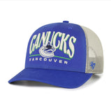 '47 NHL Vancouver Canucks Arid Trucker Adjustable Hat - Blue