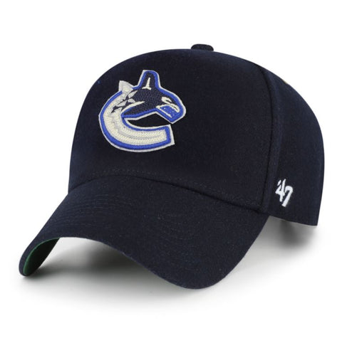 '47 NHL Vancouver Canucks Golden Age Offside DT Adjustable Hat - Black