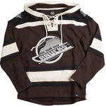 '47 NHL Vancouver Canucks Lacer Fleece Hoodie - Brown
