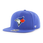 Toronto Blue Jays MLB '47 Sure Shot Captain Snapback with American League Sidepatch - Royal Blue