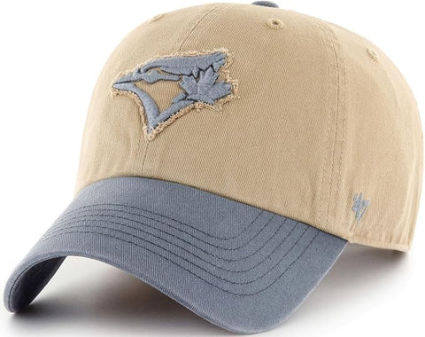 47 Clean Up MLB Toronto Blue Jays Canyon Caravan Adjustable Hat - Khaki/Blue