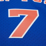 Mitchell & Ness NBA New York Knicks Carmelo Anthony #7 2010-11 Hardwood Classics Swingman Jersey - Blue