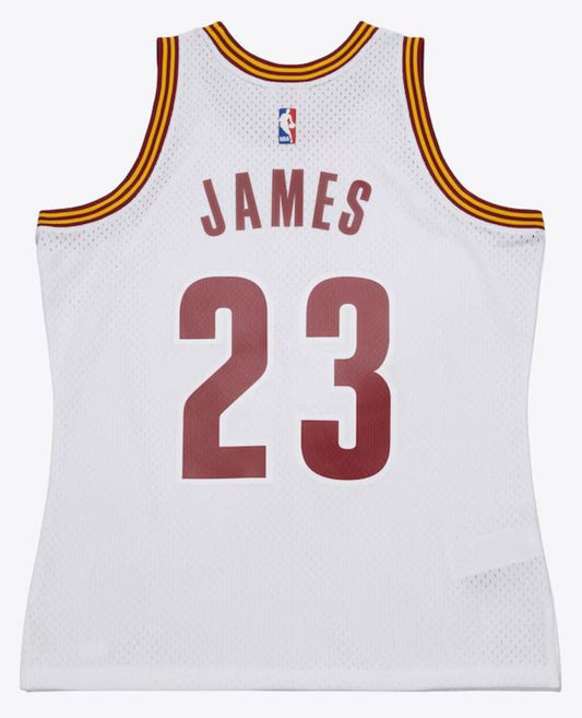Mitchell & Ness NBA Cleveland Cavaliers Lebron James #23 2015-16 HWC Swingman Jersey - White