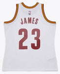 Mitchell & Ness NBA Cleveland Cavaliers Lebron James #23 2015-16 HWC Swingman Jersey - White