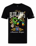 New Era MLB Toronto Blue Jays Champagne and Goggles ALCS 2025 Tee - Black