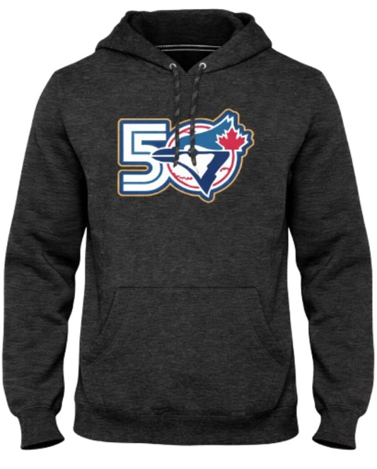 Bulletin MLB Toronto Blue Jays 50th Anniversary Twill Pullover Hoodies - Multiple Colors Available