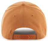 '47 Offside DT MLB Los Angeles Dodgers Clay Ballpark Adjustable Snapback Hat - Brown