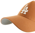 '47 Offside DT MLB Los Angeles Dodgers Clay Ballpark Adjustable Snapback Hat - Brown