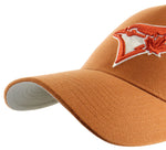 '47 Offside DT MLB Toronto Blue Jays Clay Ballpark Adjustable Snapback Hat - Brown