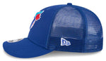 New Era Low Profile 9FIFTY MLB Toronto Blue Jays Cooperstown Trucker Adjustable Snapback Hat - Royal Blue
