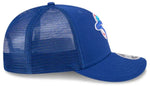 New Era Low Profile 9FIFTY MLB Toronto Blue Jays Cooperstown Trucker Adjustable Snapback Hat - Royal Blue