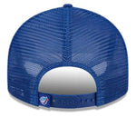 New Era Low Profile 9FIFTY MLB Toronto Blue Jays Cooperstown Trucker Adjustable Snapback Hat - Royal Blue