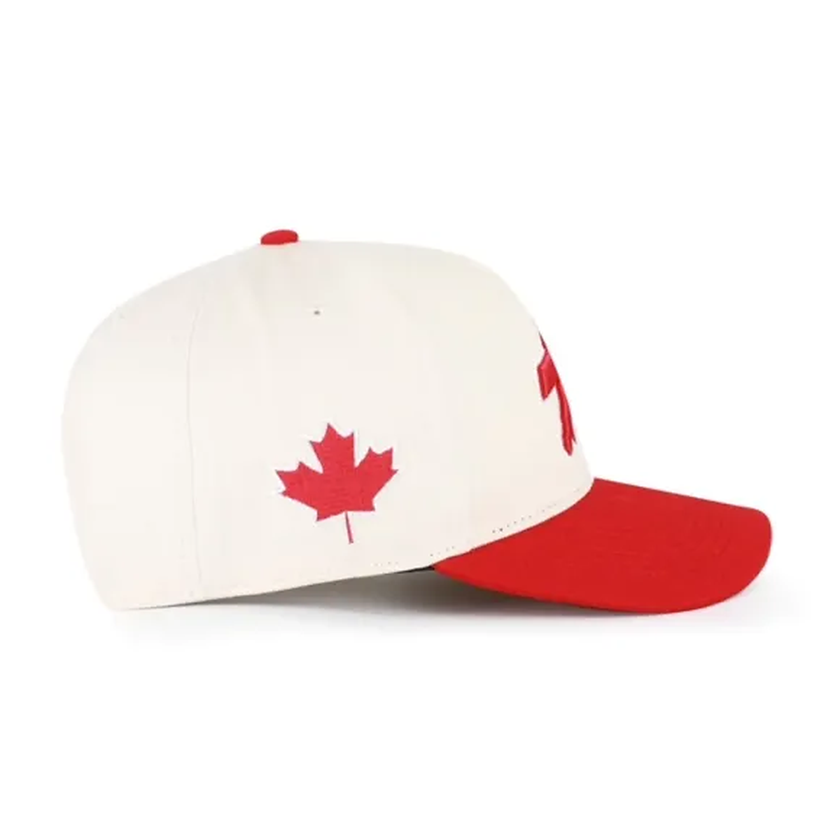 ’47 NFL Buffalo Bills Canada Pride Sure Shot Hitch RF Adjustable Hat - Cream / Red