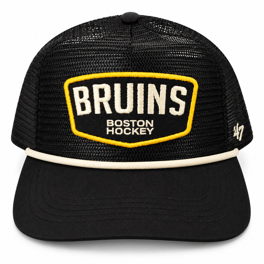 '47 brand boston bruins rope hitch screener adjustable hat