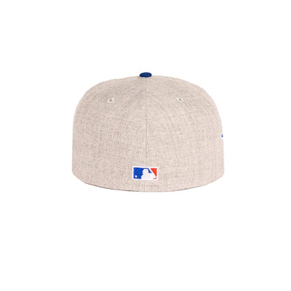 New Era Toronto Blue Jays 25th Season Cooperstown 59Fifty Fitted Cap Blue Brim Sidepatch