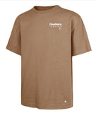 '47 NFL Dallas Cowboys Men's Lateral Foundation Tee - Brown