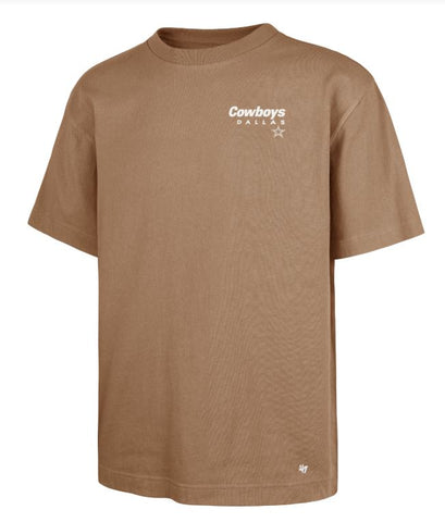 '47 NFL Dallas Cowboys Men's Lateral Foundation Tee - Brown