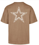 '47 NFL Dallas Cowboys Men's Lateral Foundation Tee - Brown
