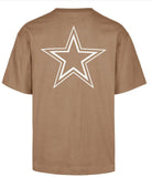 '47 NFL Dallas Cowboys Men's Lateral Foundation Tee - Brown