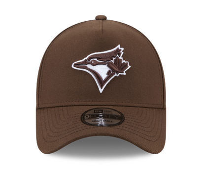 New Era 9FORTY A-Frame MLB Toronto Blue Jays Adjustable Snapback Hats
