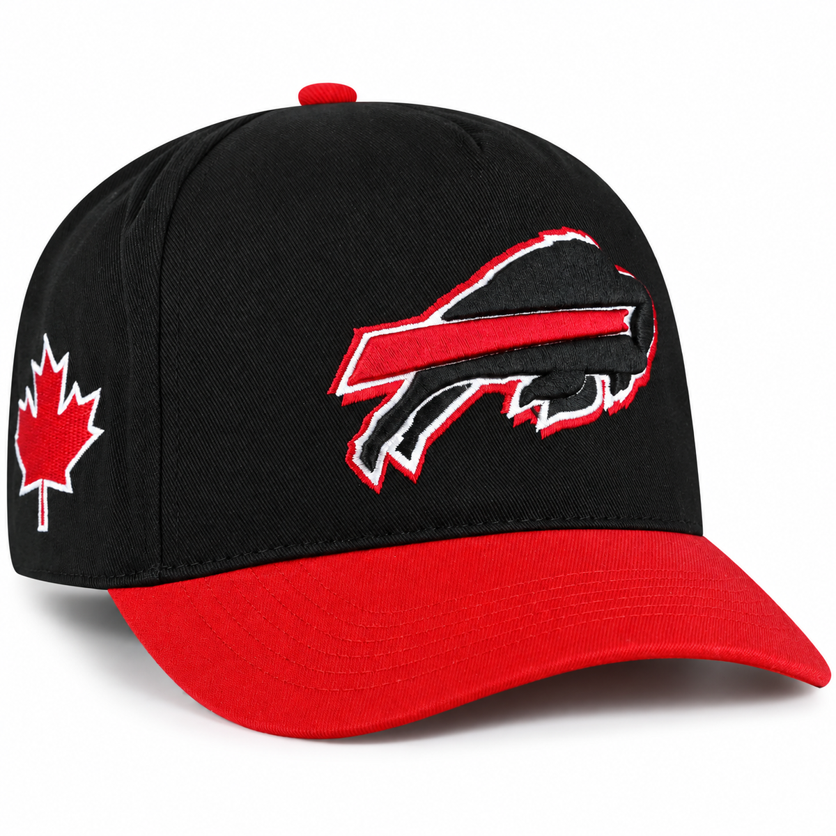 ’47 NFL Buffalo Bills Canada Pride Sure Shot Hitch RF Adjustable Hat - Black/Red