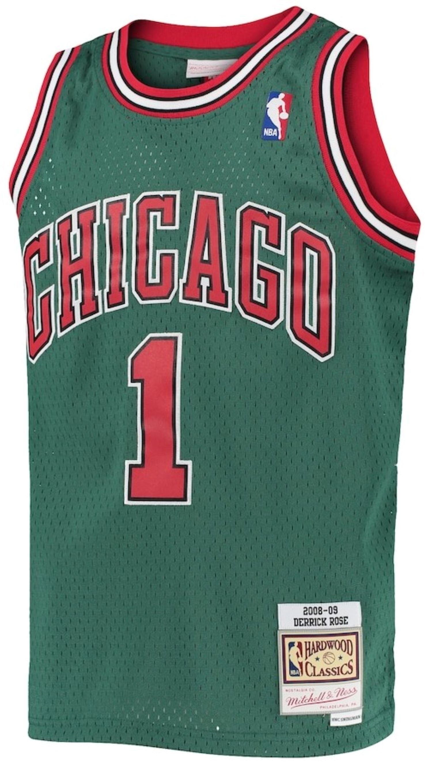 Mitchell & Ness Men's NBA Chicago Bulls Derrick Rose 2008-09 #1