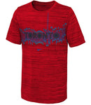 Toronto Blue Jays Nike Youth 2024 City Connect Velocity Performance Practice Tee - Red
