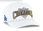 '47 MLB Los Angeles 2024 World Series Champions Hitch Cap with LA Sidepatch - White