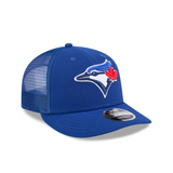 New Era 9SEVENTY MLB Toronto Blue Jays Low Profile Trucker Adjustable Snapback Hat - Royal Blue