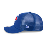 New Era 9SEVENTY MLB Toronto Blue Jays Low Profile Trucker Adjustable Snapback Hat - Royal Blue