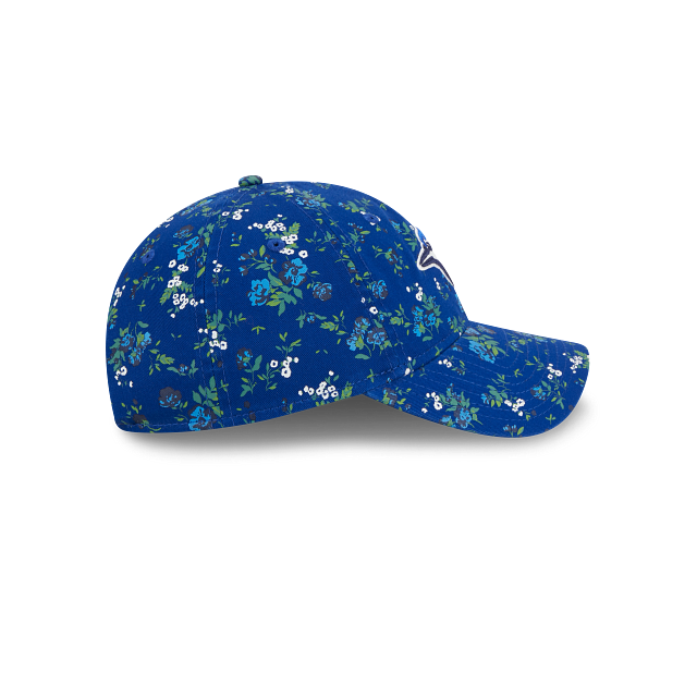 New Era 9TWENTY Youth MLB Toronto Blue Jays Bouquet Junior Adjustable Hat - Blue