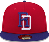 New Era 59FIFTY World Baseball Classic Team Dominican Republic 2026 Fitted Hat - Red/Blue